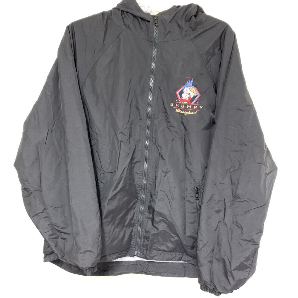 Officially Licensed Disneyland Diamond Celebration Grumpy Lined Hooded Jacket